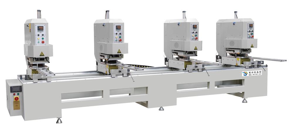 塑料門窗雙面四代無縫四位焊接機