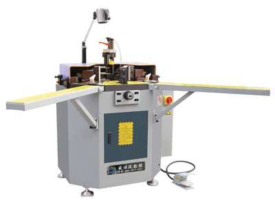 鋁門窗液壓同步組角機